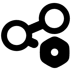 Share Setting Bolt Nut Icon from Plump Remix Set