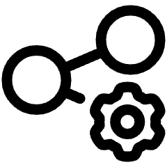 Share Setting Gear Icon from Plump Line Set