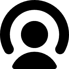 User Podcast Icon from Core Solid Set