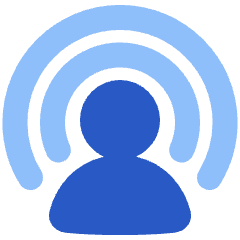 User Podcast Icon from Plump Flat Set