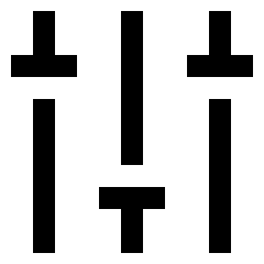 Vertical Slider 3 Icon from Sharp Line Set