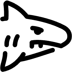 Tiger Shark Icon from Ultimate Regular Set