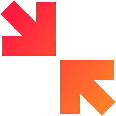 Line Arrow Shrink Diagonal Large 2 Icon from Sharp Gradient Set