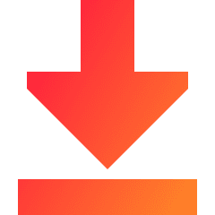 Triangle Arrow Move Down Large 1 Icon from Sharp Gradient Set