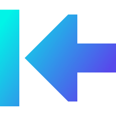 Triangle Arrow Move Left Large 1 Icon from Sharp Gradient Set