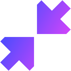 Triangle Arrow Shrink Diagonal Large 1 Icon from Sharp Gradient Set