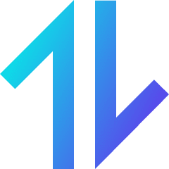 Line Arrow Transfer Vertical Large 1 Icon from Sharp Gradient Set