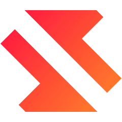 Triangle Arrow Transfer Diagonal Large 2 Icon from Sharp Gradient Set