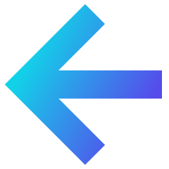 Line Arrow Left Large 1 Icon from Sharp Gradient Set