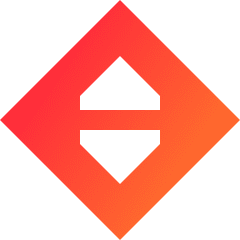 Triangle Arrow Expand Vertical Diamond Icon from Sharp Gradient Set