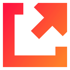 Triangle Arrow Expand Window 1 Icon from Sharp Gradient Set