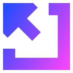 Triangle Arrow Minimize Window 3 Icon from Sharp Gradient Set
