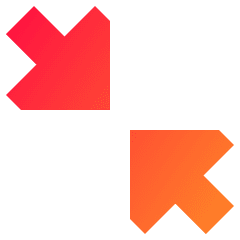 Triangle Arrow Shrink Diagonal 2 Icon from Sharp Gradient Set