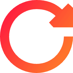 Triangle Arrow Rotate Right 2 Icon from Sharp Gradient Set