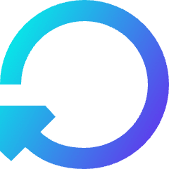 Triangle Arrow Rotate Right 3 Icon from Sharp Gradient Set