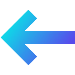 Line Arrow Left 1 Icon from Sharp Gradient Set