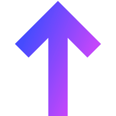 Line Arrow Up 1 Icon from Sharp Gradient Set
