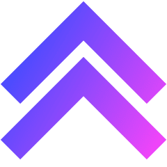 Double Tailless Line Arrow Up Icon from Sharp Gradient Set