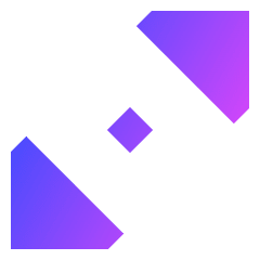 Tailless Triangle Arrow Diagonal Scroll 1 Icon from Sharp Gradient Set