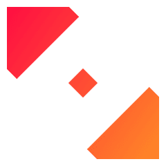 Tailless Triangle Arrow Diagonal Scroll 2 Icon from Sharp Gradient Set