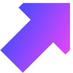 Thick Arrow Diagonal Upper Right Large Icon from Sharp Gradient Set