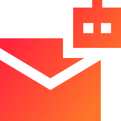 Ai Email Generator Robot Icon from Sharp Gradient Set