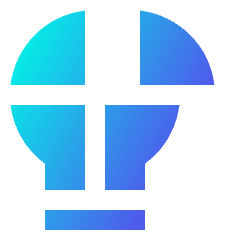 Business Idea Icon from Sharp Gradient Set