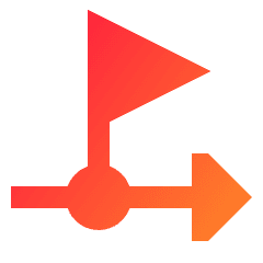 Business Progress Bar 2 Icon from Sharp Gradient Set