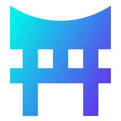 Shinto Icon from Sharp Gradient Set