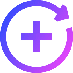 Button Go Forward Icon from Sharp Gradient Set