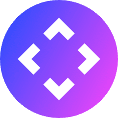 Button Move Circle Icon from Sharp Gradient Set