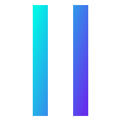 Button Pause 1 Icon from Sharp Gradient Set