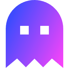 Ghost Icon from Sharp Gradient Set