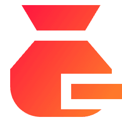 Pouch Remove 2 Icon from Sharp Gradient Set