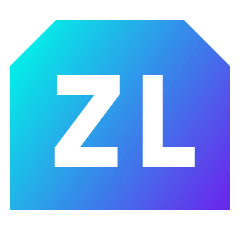 Z Trigger Left Icon from Sharp Gradient Set