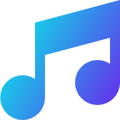 Music Note 2 Icon from Sharp Gradient Set