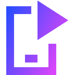 Play List 3 Icon from Sharp Gradient Set