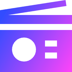 Radio Icon from Sharp Gradient Set