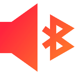 Volume Bluetooth Icon from Sharp Gradient Set