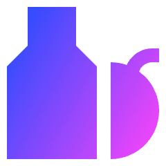 Juice Icon from Sharp Gradient Set