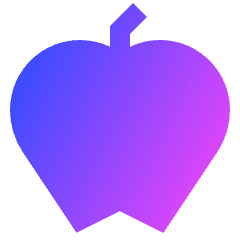 Apple Icon from Sharp Gradient Set