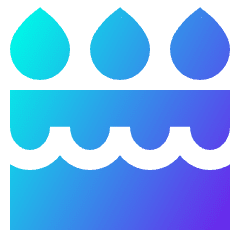 Cake Icon from Sharp Gradient Set
