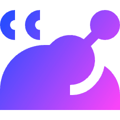 Chicken Grilled Stream Icon from Sharp Gradient Set