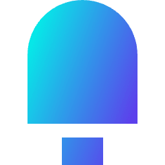 Ice Cream 1 Icon from Sharp Gradient Set