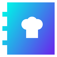 Menu Icon from Sharp Gradient Set