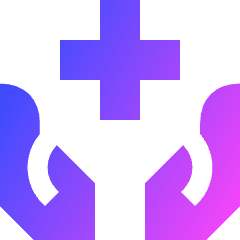 Insurance Hands Icon from Sharp Gradient Set