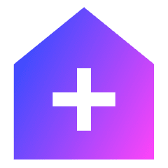Medical House 1 Icon from Sharp Gradient Set
