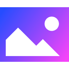 Orientation Landscape Icon from Sharp Gradient Set