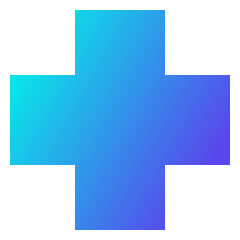 Add 2 Icon from Sharp Gradient Set