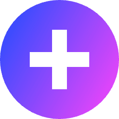 Add Circle Icon from Sharp Gradient Set